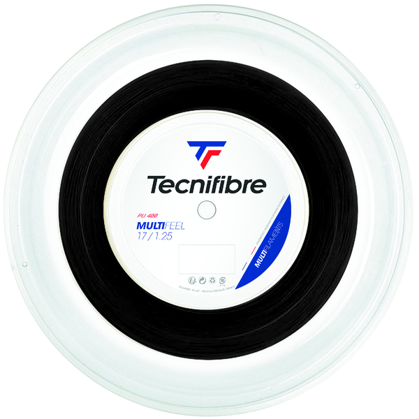 Tecnifibre MULTIFEEL BLACK 200m Reel
