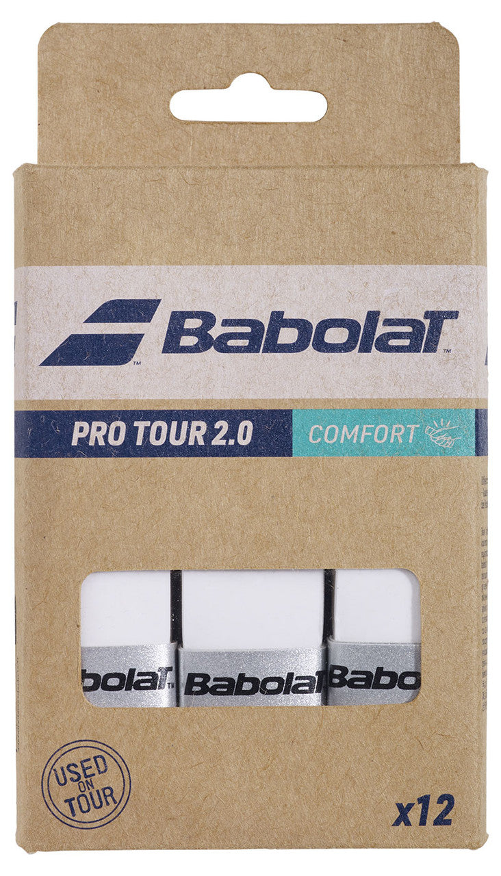Babolat Pro Tour 2.0 Overgrips 12 Pack