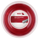 MSV FOCUS HEX RED 1.27mm 200m Reel