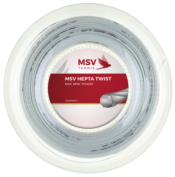 MSV HEPTA TWIST WHITE 200m Reel