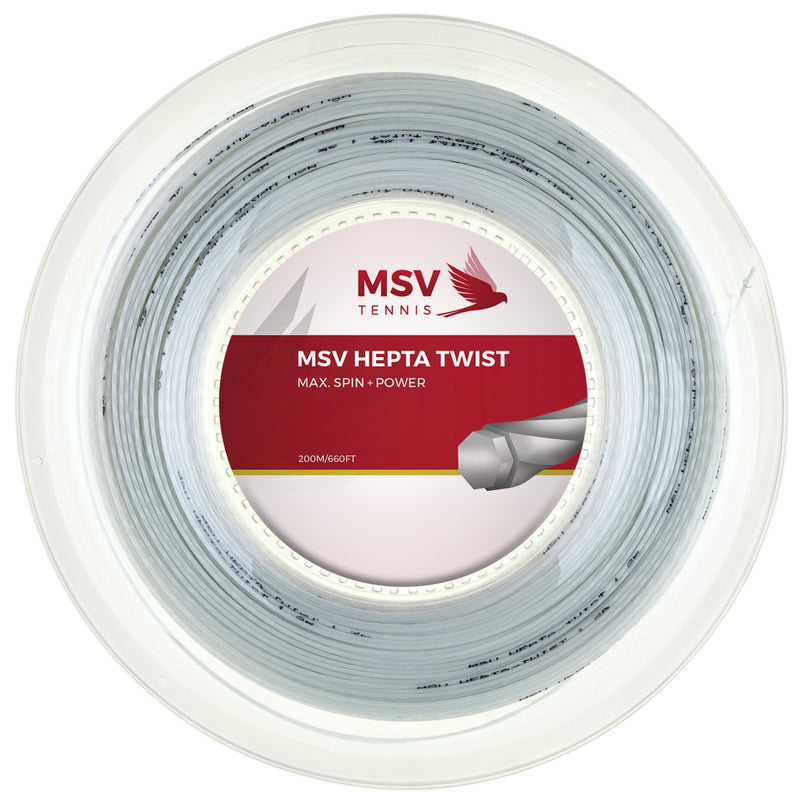 MSV HEPTA TWIST WHITE 200m Reel