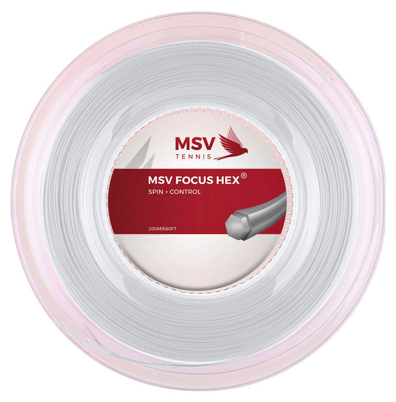 MSV FOCUS HEX WHITE 200m Reel