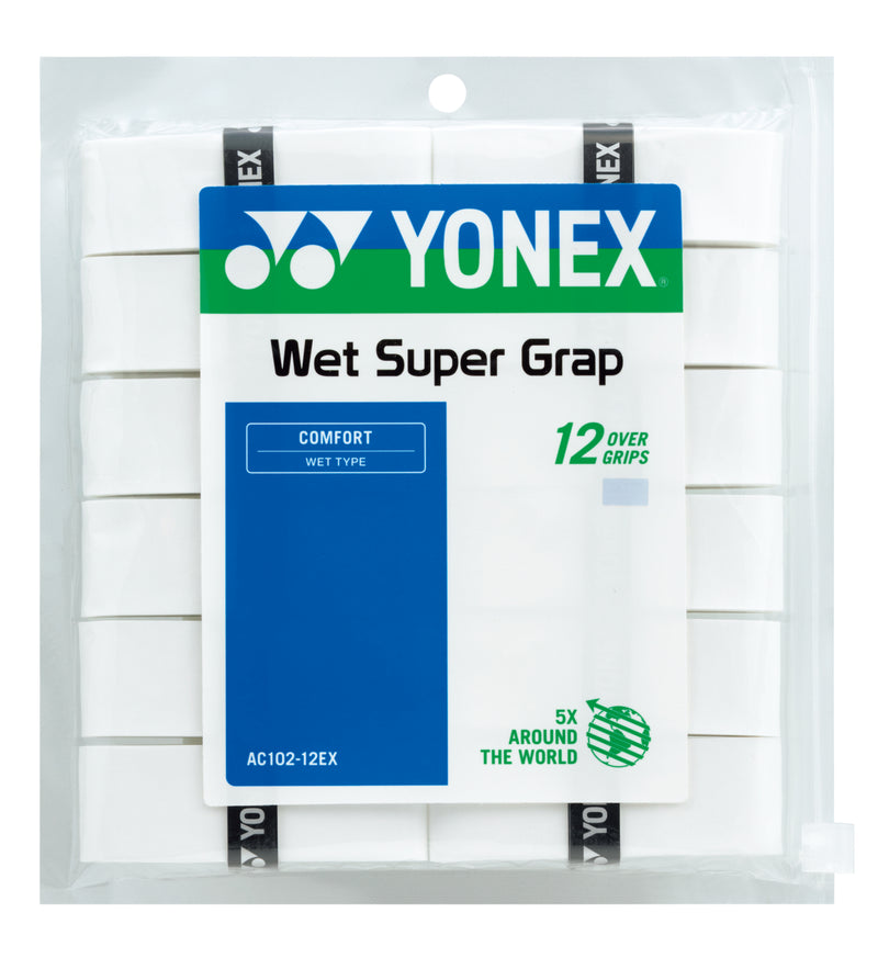 Yonex Wet Super Grap Overgrips 12 Pack