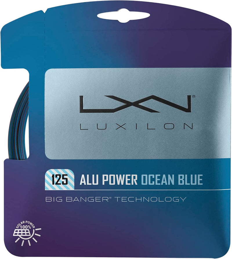 Luxilon ALU POWER OCEAN BLUE 1.25mm 12.2m Set