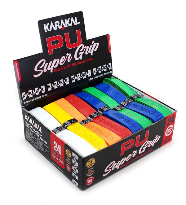 Karakal PU Super Grip Assorted 24 Grips