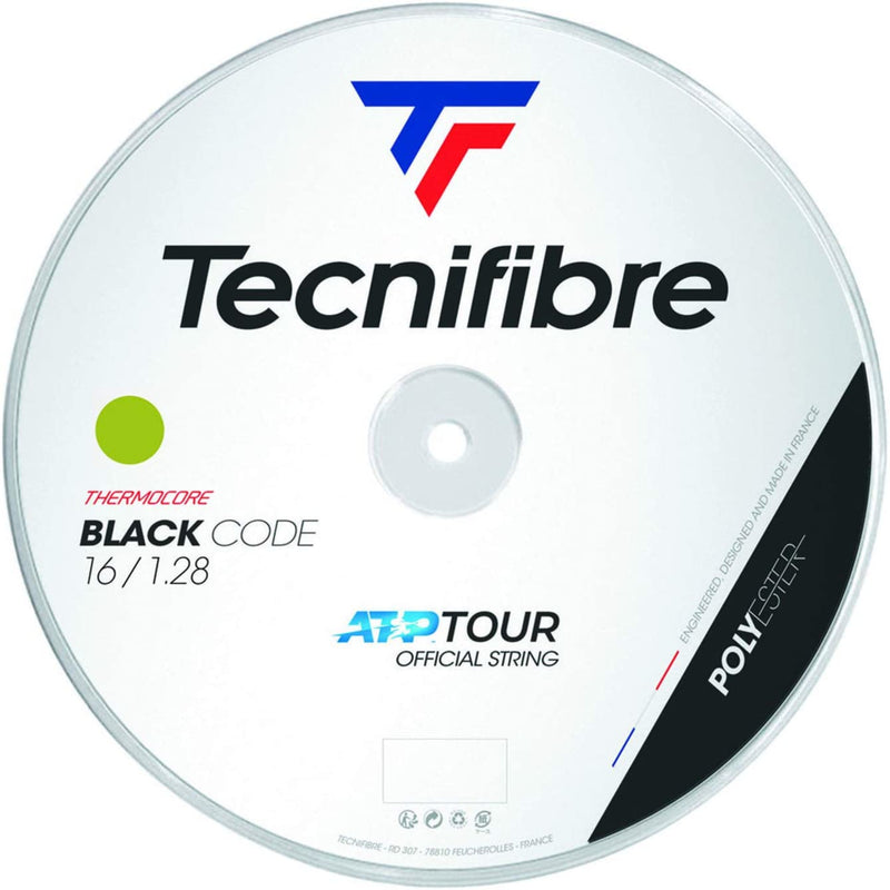 Tecnifibre BLACK CODE LIME 200m Reel