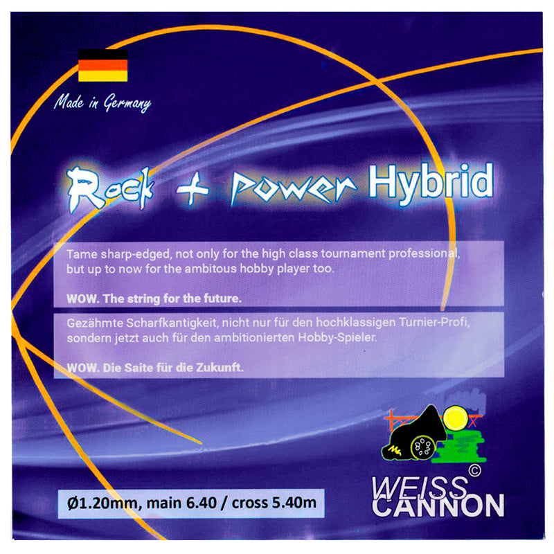 Weiss Cannon Blue Rock'n Power Hybrid 1.20mm 12m Set