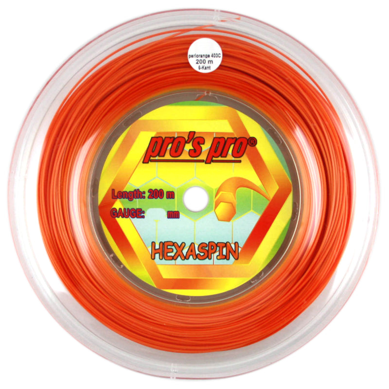 Pro's Pro HEXASPIN ORANGE 200m Reel