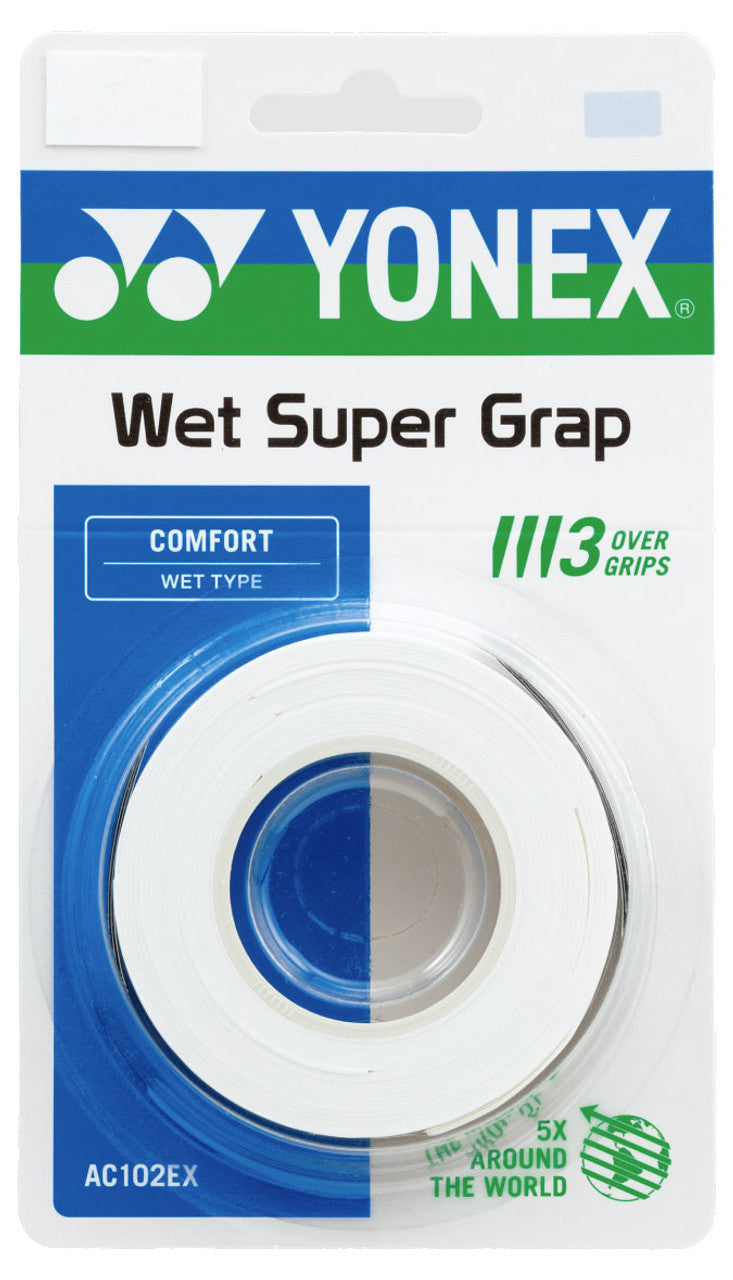 Yonex Wet Super Grap Overgrips 3 Pack