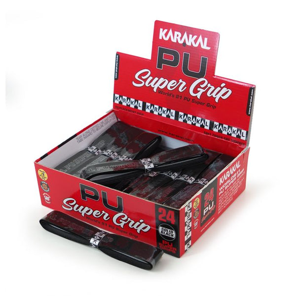 Karakal PU Super Grip Black 24 Grips