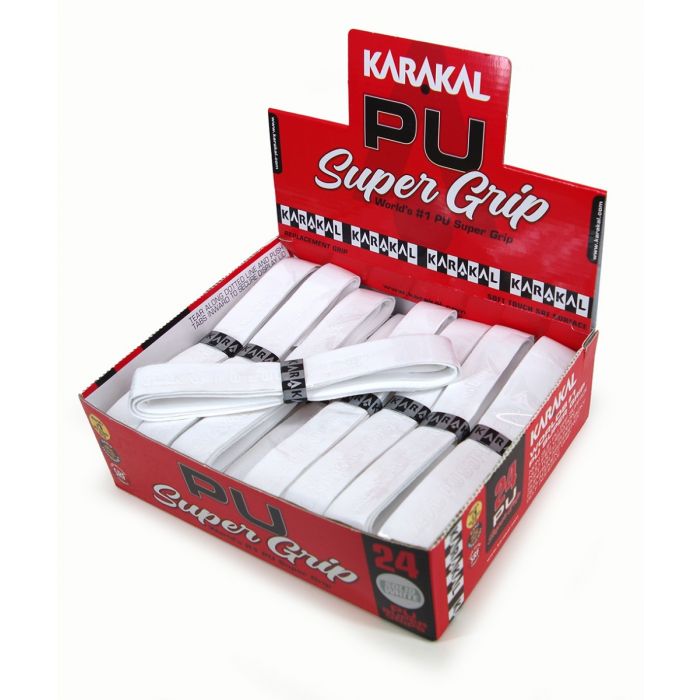 Karakal PU Super Grip White 24 Grips