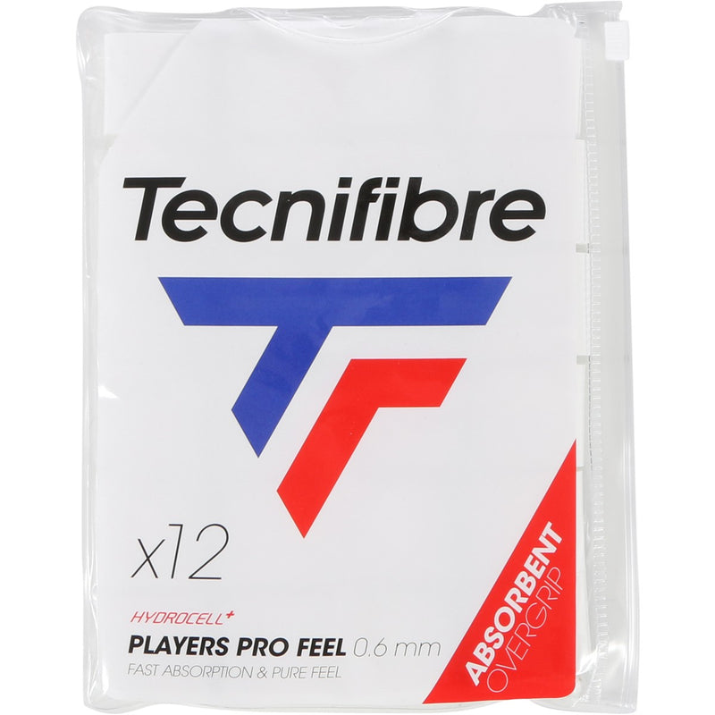 Tecnifibre Players Pro Feel Overgrips 12 Pack