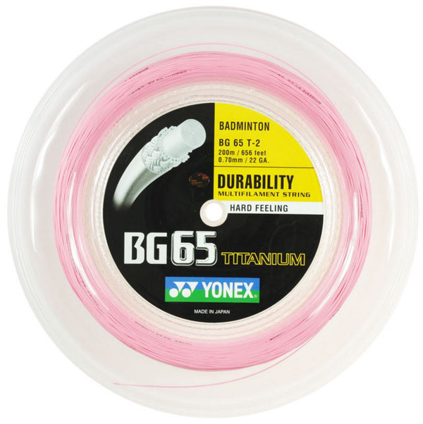 Yonex BG 65Ti Titanium 200m Reel