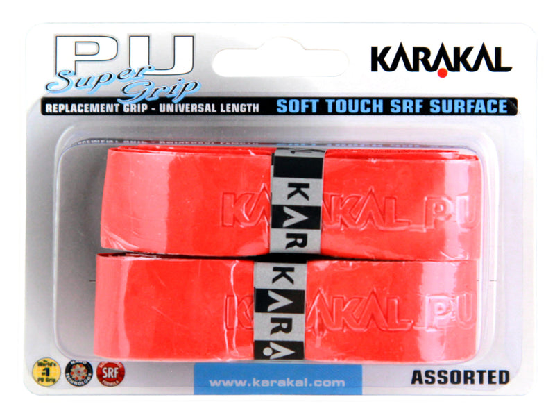 Karakal PU Super TWIN Pack Replacement Grips