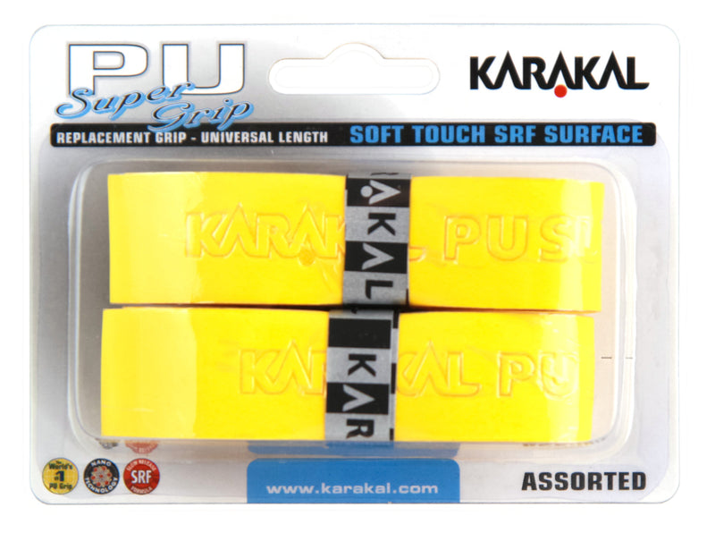 Karakal PU Super TWIN Pack Replacement Grips